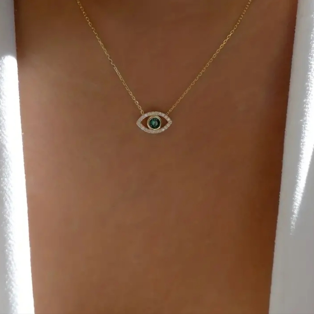 ✨New✨Evil Eye woman choker necklace - Picture 2 of 5